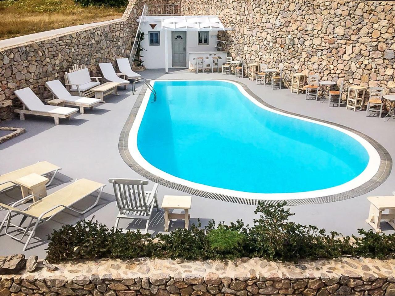 Lavarock Santorini Perissa  Luaran gambar