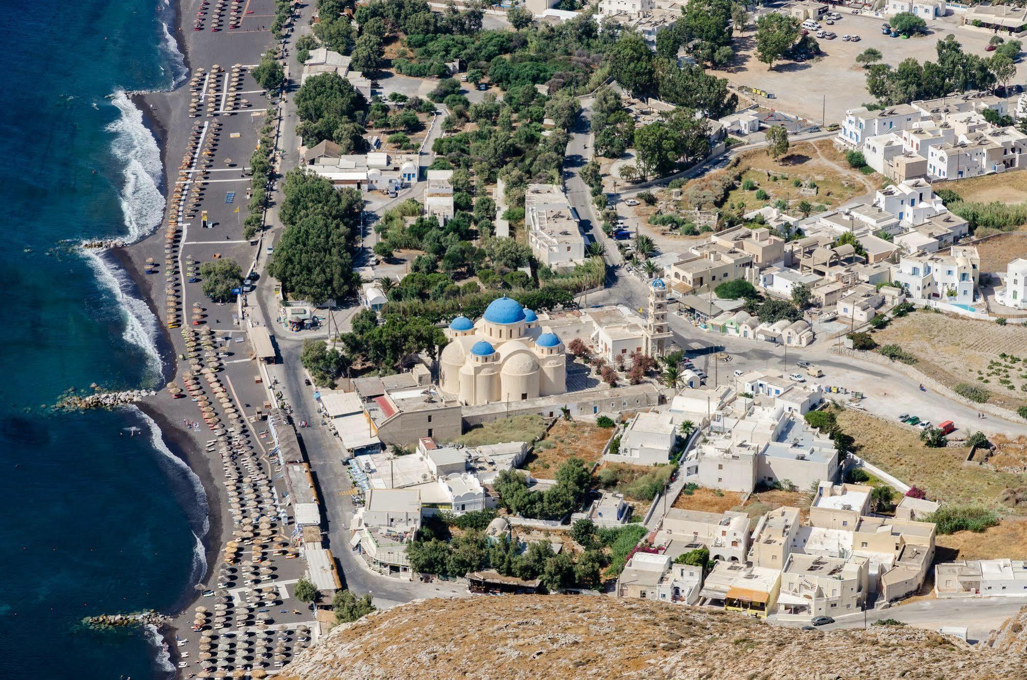 Lavarock Santorini Perissa  Luaran gambar